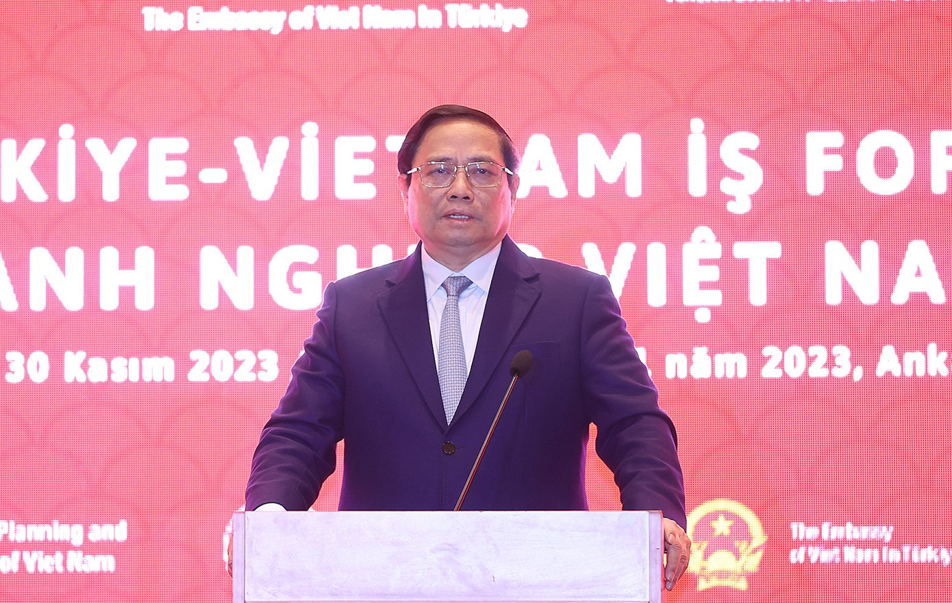 Thủ tướng Phạm Minh Chính phát biểu tại diễn đàn.