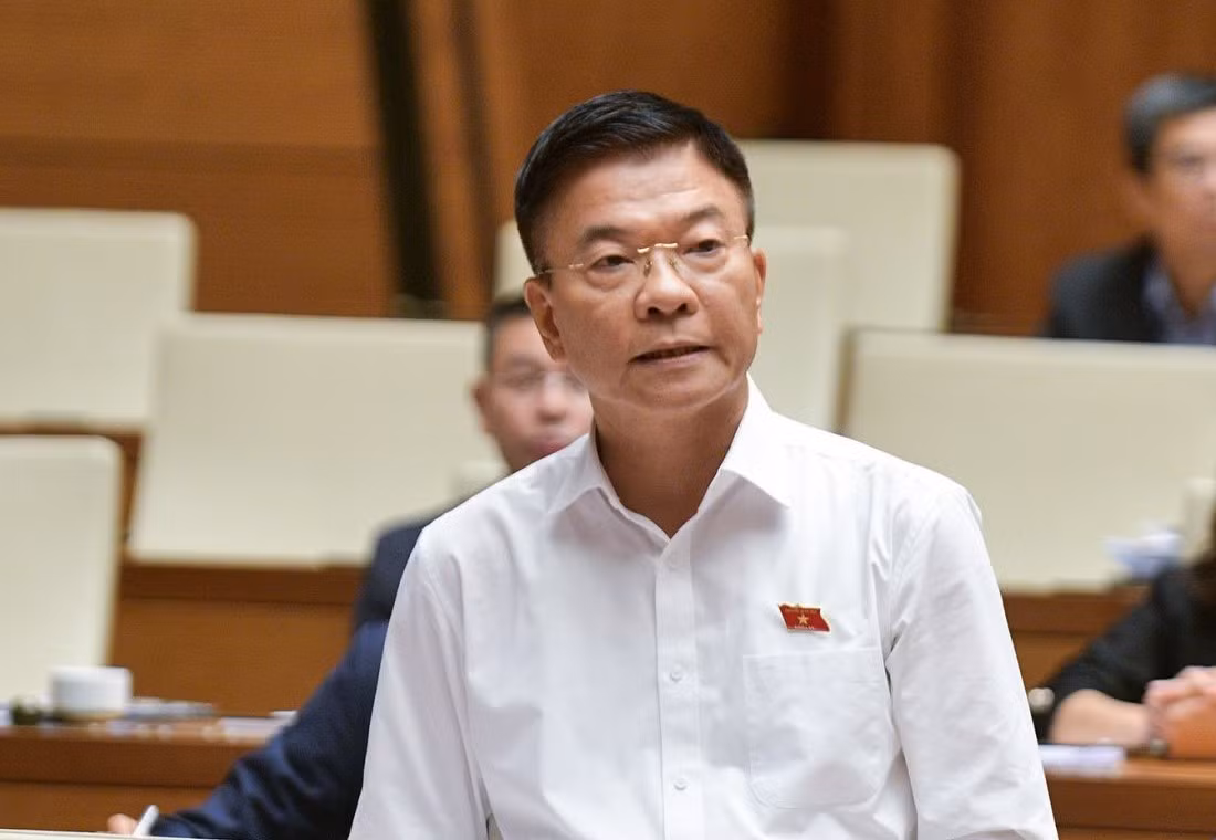 Bộ trưởng Bộ Tư pháp Lê Thành Long. Ảnh: Như Ý. Bộ trưởng Bộ Tư pháp Lê Thành Long. Ảnh: Như Ý.
