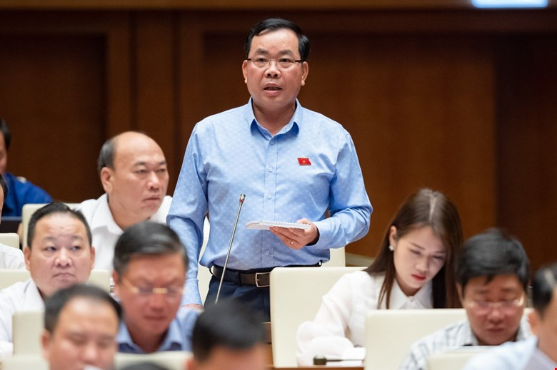 ĐBQH Nguyễn Quang Huân. Ảnh: Như Ý.