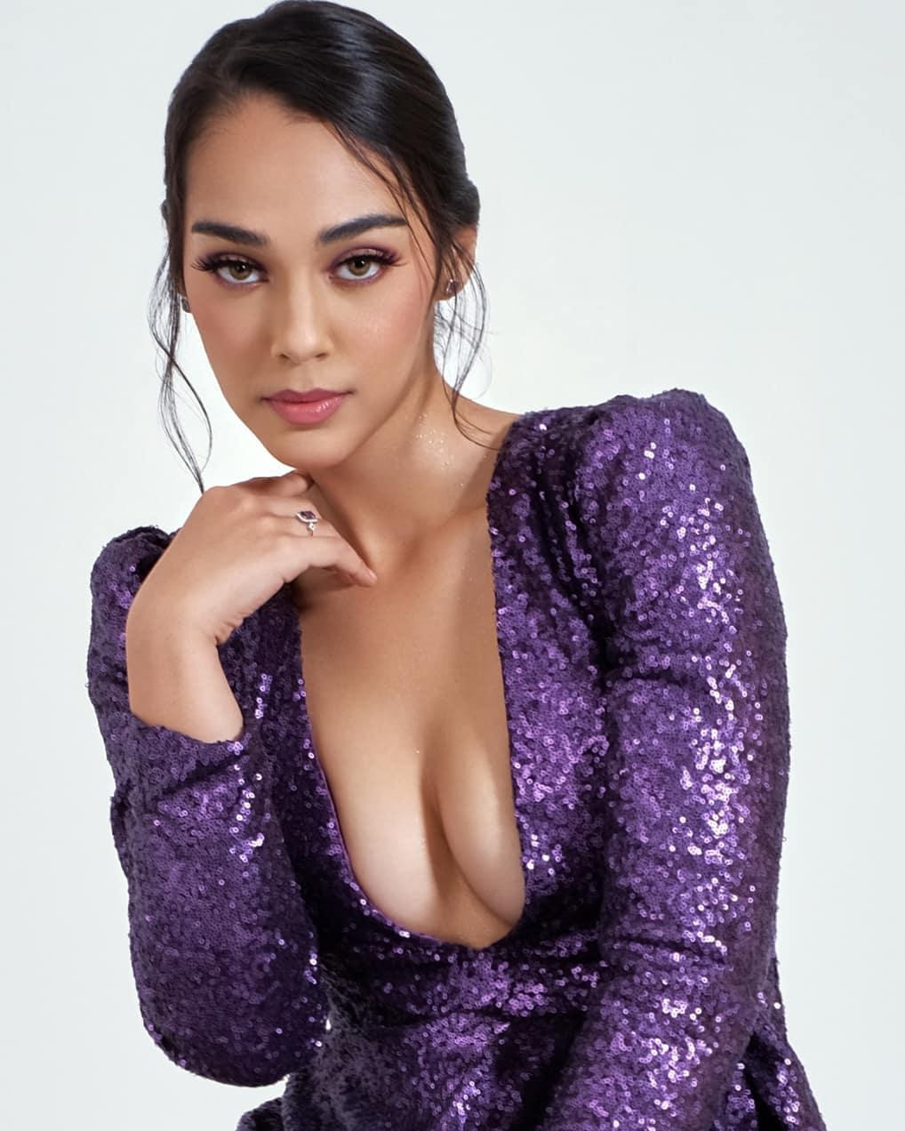 Tân Hoa hậu năm nay 23 tuổi, mang trong mình 2 dòng máu Philipines-Syria.