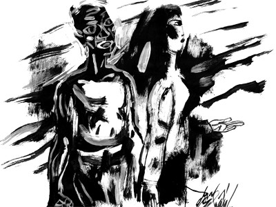 Tranh minh họa: Đỗ PHấn. Tranh minh họa: Đỗ PHấn