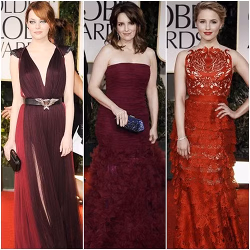 Emma Stone, Tina Fey và Dianne Agron 