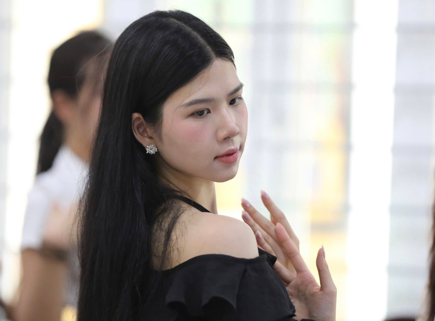 Thí sinh Hoa hậu Việt Nam có sự bứt phá ấn tượng về sắc vóc, trí tuệ. Ảnh: Hồng Vĩnh.