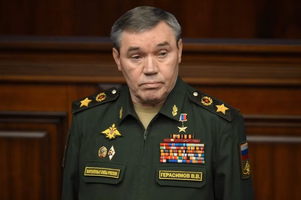 Tổng tham mưu trưởng quân đội Nga Valery Gerasimov. (Ảnh: Reuters) Tổng tham mưu trưởng quân đội Nga Valery Gerasimov. (Ảnh: Reuters)