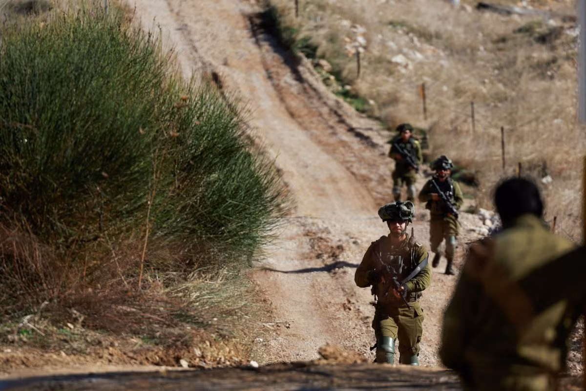 Binh sĩ Israel ở biên giới với Syria. (Ảnh: Reuters)