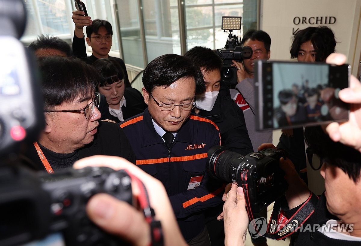 Giám đốc điều hành Jeju Air Kim E-bae. (Ảnh: Yonhap)