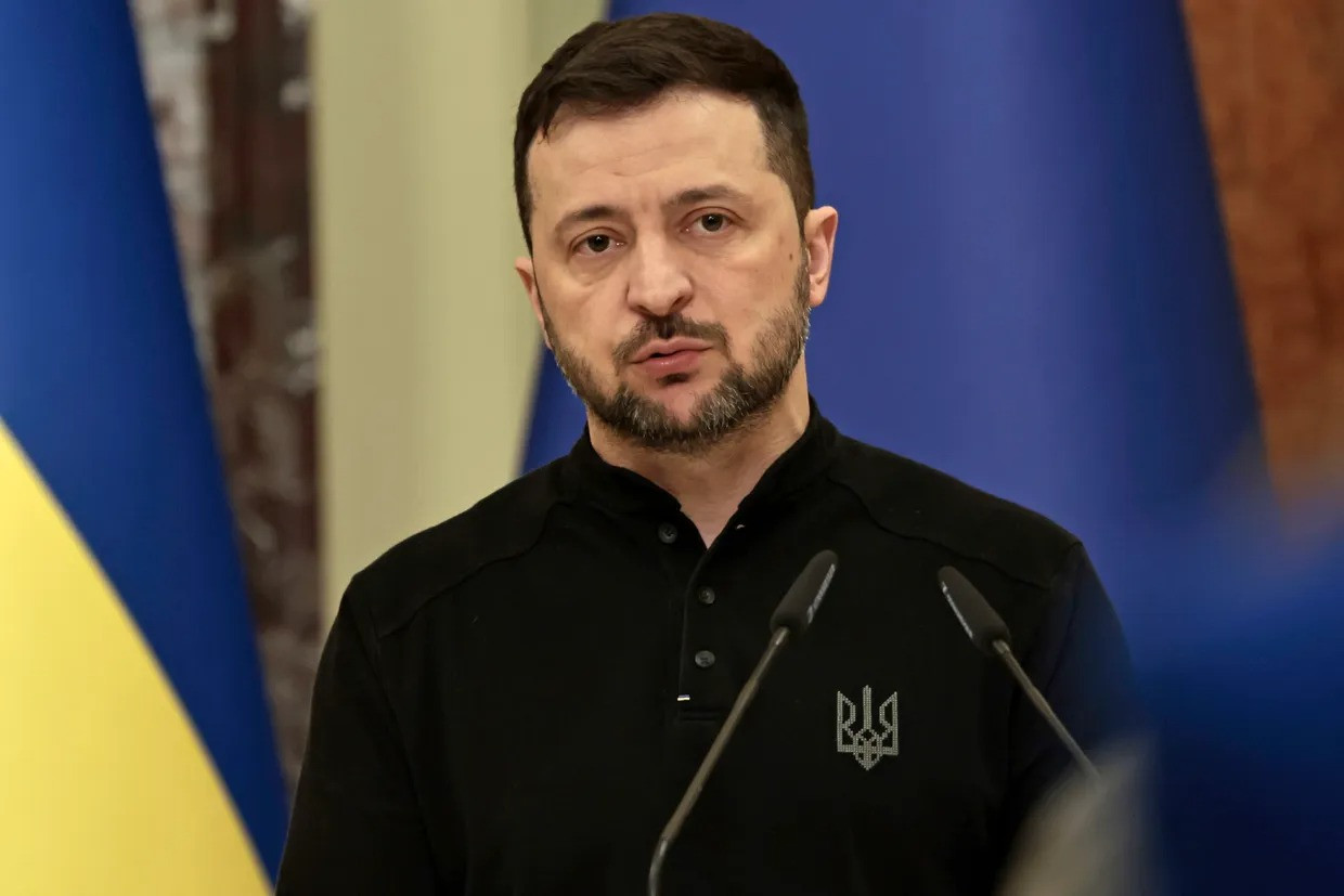 Tổng thống Ukraine Volodymyr Zelensky. (Ảnh: Getty Images) Tổng thống Ukraine Volodymyr Zelensky. (Ảnh: Getty Images)