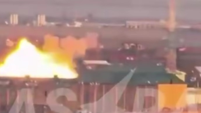 Hiện trường vụ tấn công. (Ảnh: Telegram)