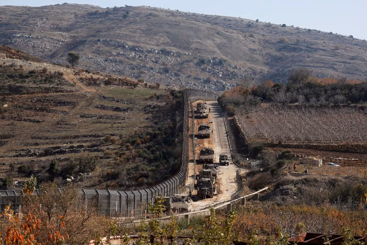 Binh sĩ Israel ở biên giới với Syria. (Ảnh: Reuters)