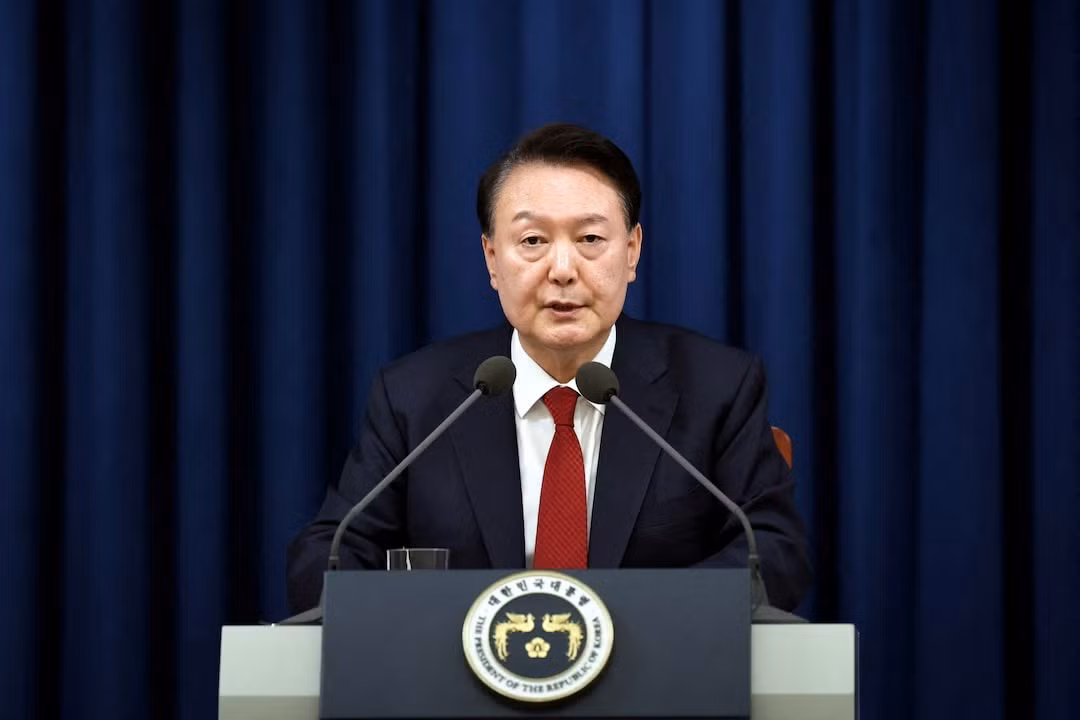 Tổng thống Hàn Quốc Yoon Suk Yeol. (Ảnh: Reuters)