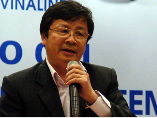 Tổng giám đốc Vinalines Nguyễn Cảnh Việt khẳng đinh doanh nghiệp không chậm trễ trong tìm kiếm - cứu nạn. Ảnh: Nhật Minh/ VNE