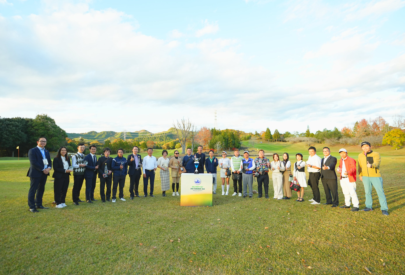 Giải golf VUAJ Charity Golf Open Tournament 2024 tại sân golf Windsor Park Golf and Country Club.