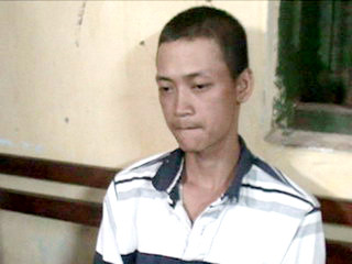 Ba "Gà" từng cùng Điệp thực hiện vụ cướp ô tô BKS 52Z-0398. Ảnh: Thanh niên Ba