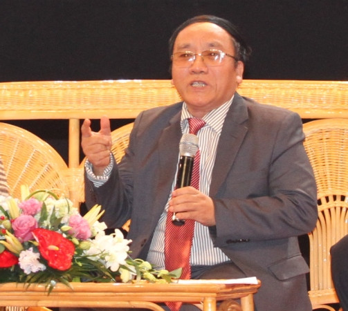 Nhà thơ Trần Đăng Khoa. Ảnh: Gia đình Xã hội