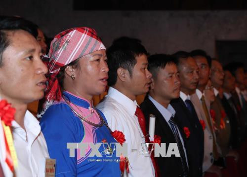 Tổng Bí thư dự lễ kỷ niệm 70 năm ngày Bác Hồ kêu gọi thi đua ái quốc ảnh 7