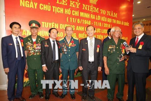 Tổng Bí thư dự lễ kỷ niệm 70 năm ngày Bác Hồ kêu gọi thi đua ái quốc ảnh 6