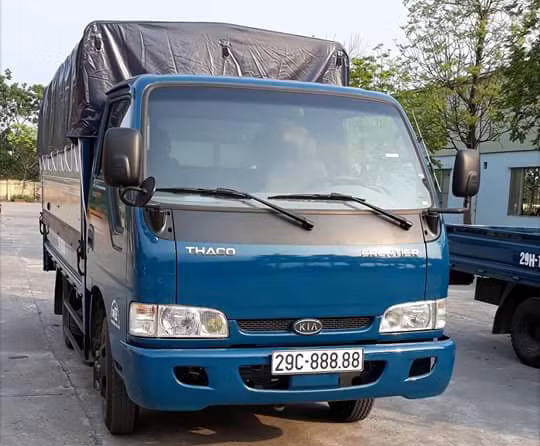 Xe tải Thaco bốc ngẫu nhiên biển số ngũ quý 8 ở Hà Nội ảnh 2