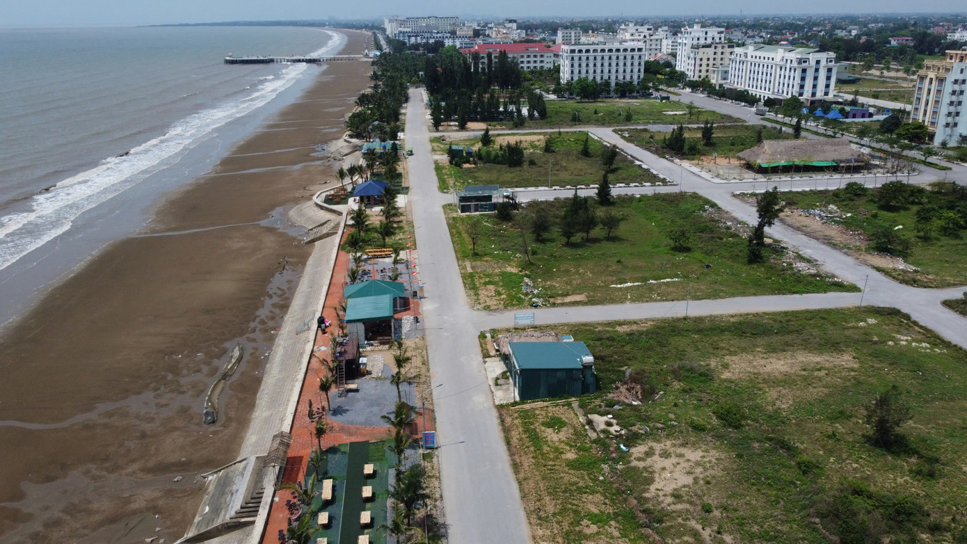 Vị trí xuất hiện các công trình sai quy định.