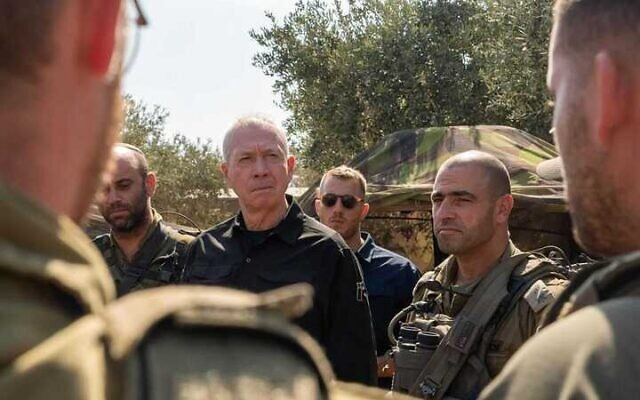 Bộ trưởng Quốc phòng Gallant thị sát cuộc diễn tập của quân đội ở phía bắc Israel, ngày 7/8. (Ảnh: Bộ Quốc phòng Israel) Bộ trưởng Quốc phòng Gallant thị sát cuộc diễn tập của quân đội ở phía bắc Israel, ngày 7/8. (Ảnh: Bộ Quốc phòng Israel)