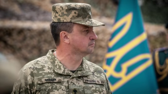 Tư lệnh Không quân Ukraine Mykola Oleshchuk. (Ảnh: Pravda)