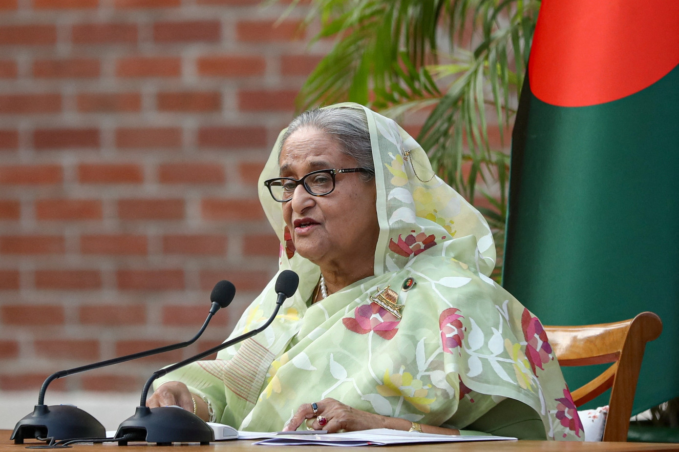 Thủ tướng Bangladesh Sheikh Hasina. (Ảnh: Reuters) Thủ tướng Bangladesh Sheikh Hasina. (Ảnh: Reuters)