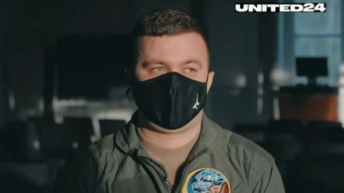 Phi công Oleksii Mes. (Ảnh: United24) Phi công Oleksii Mes. (Ảnh: United24)