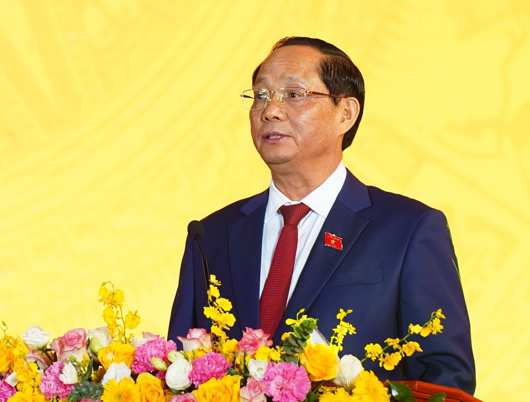 Phó Chủ tịch Quốc hội Trần Quang Phương phát biểu tại buổi lễ. Ảnh: BHB Phó Chủ tịch Quốc hội Trần Quang Phương phát biểu tại buổi lễ. Ảnh: BHB