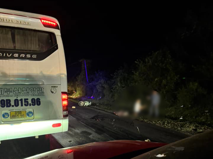 Hiện trường vụ tai nạn khiến 1 người tử vong. Hiện trường vụ tai nạn khiến 1 người tử vong.