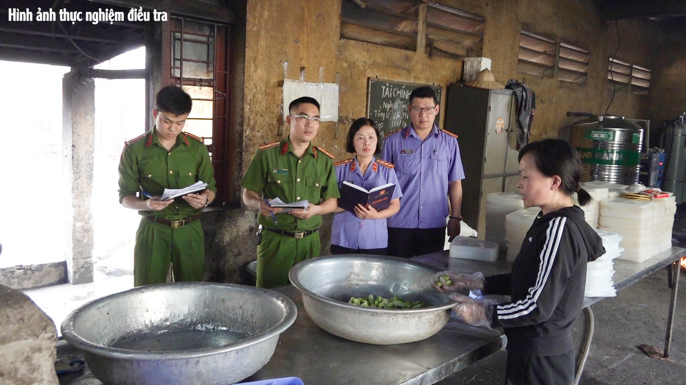 Hình ảnh thực nghiệm tại hiện trường. Hình ảnh thực nghiệm tại hiện trường.