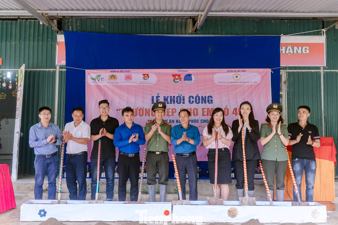 3 công trình “Trường đẹp cho em” vừa được khởi công.