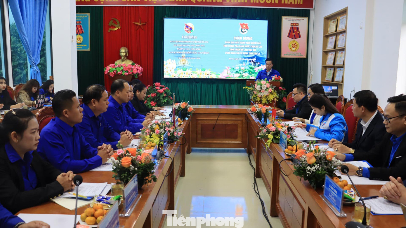 Trong các ngày 27 - 29/2, nhận lời mời của Đoàn TNCS Hồ Chí Minh tỉnh Sơn La (Việt Nam), Đoàn đại biểu thanh niên nhân dân cách mạng Lào tỉnh Luông Pha Bang, nước CHDCND Lào đã sang thăm và giao lưu hữu nghị tại tỉnh Sơn La.