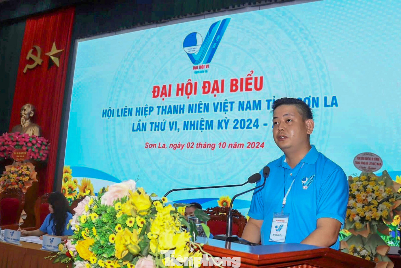 Anh Lò Mạnh Cường được hiệp thương chức Chủ tịch Hội LHTN Việt Nam tỉnh Sơn La khóa VI.