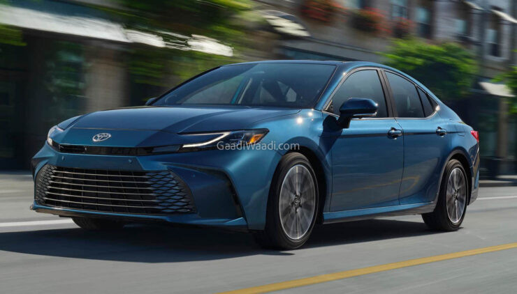 Toyota Camry Hybrid Facelift. Ảnh: Gaadiwaadi