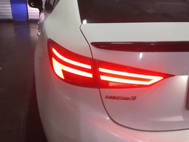 Đèn hậu xe ô tô. (Ảnh minh họa)