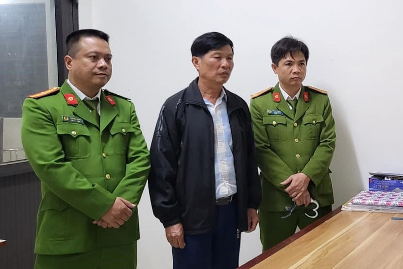 Công Minh Thảo - Giám đốc Công ty TNHH Sản xuất thương mại và xây dựng Phương Thành bị bắt giữ. Ảnh: CACC.