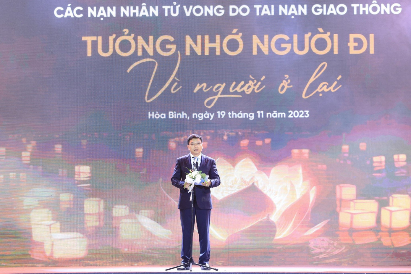 Bộ trưởng Bộ GTVT Nguyễn Văn Thắng phát biểu tại buổi lễ. Ảnh: Tạ Hải Bộ trưởng Bộ GTVT Nguyễn Văn Thắng phát biểu tại buổi lễ. Ảnh: Tạ Hải