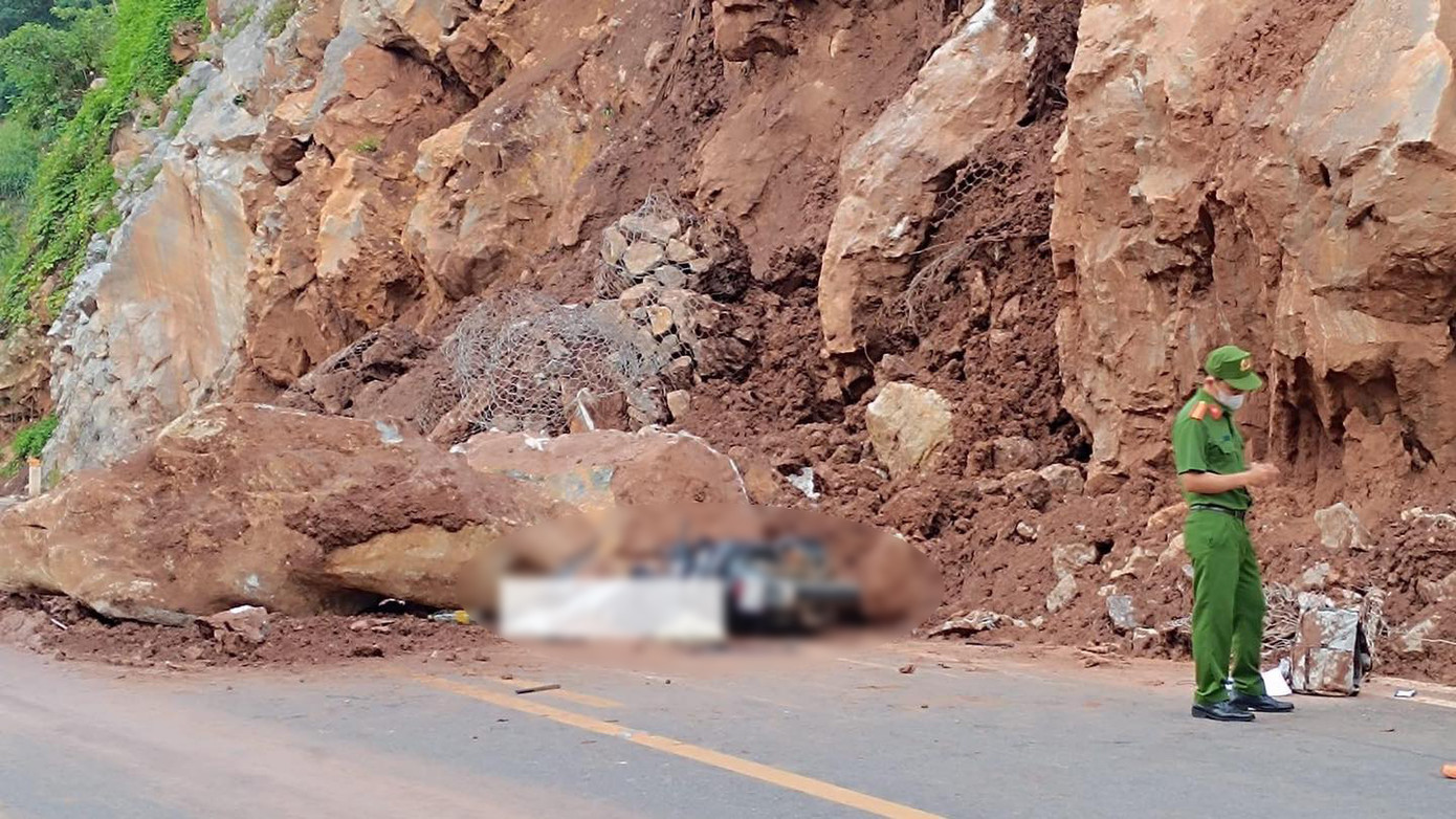 Hiện trường vụ tai nạn. Ảnh: TTSL.