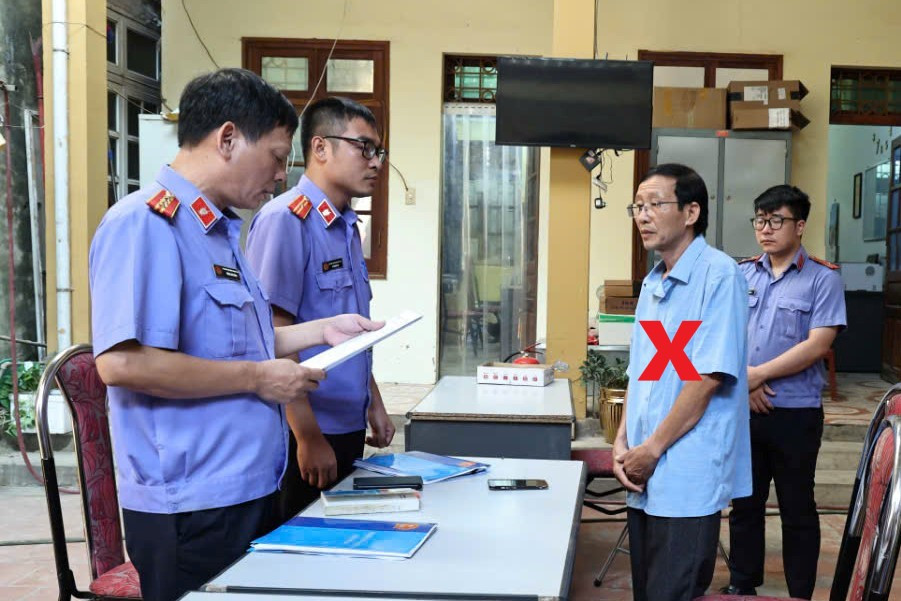 Bị can Mai Đức Hùng - nguyên giám định viên, Phó Giám đốc Trung tâm Giám định pháp y tỉnh Sơn La.