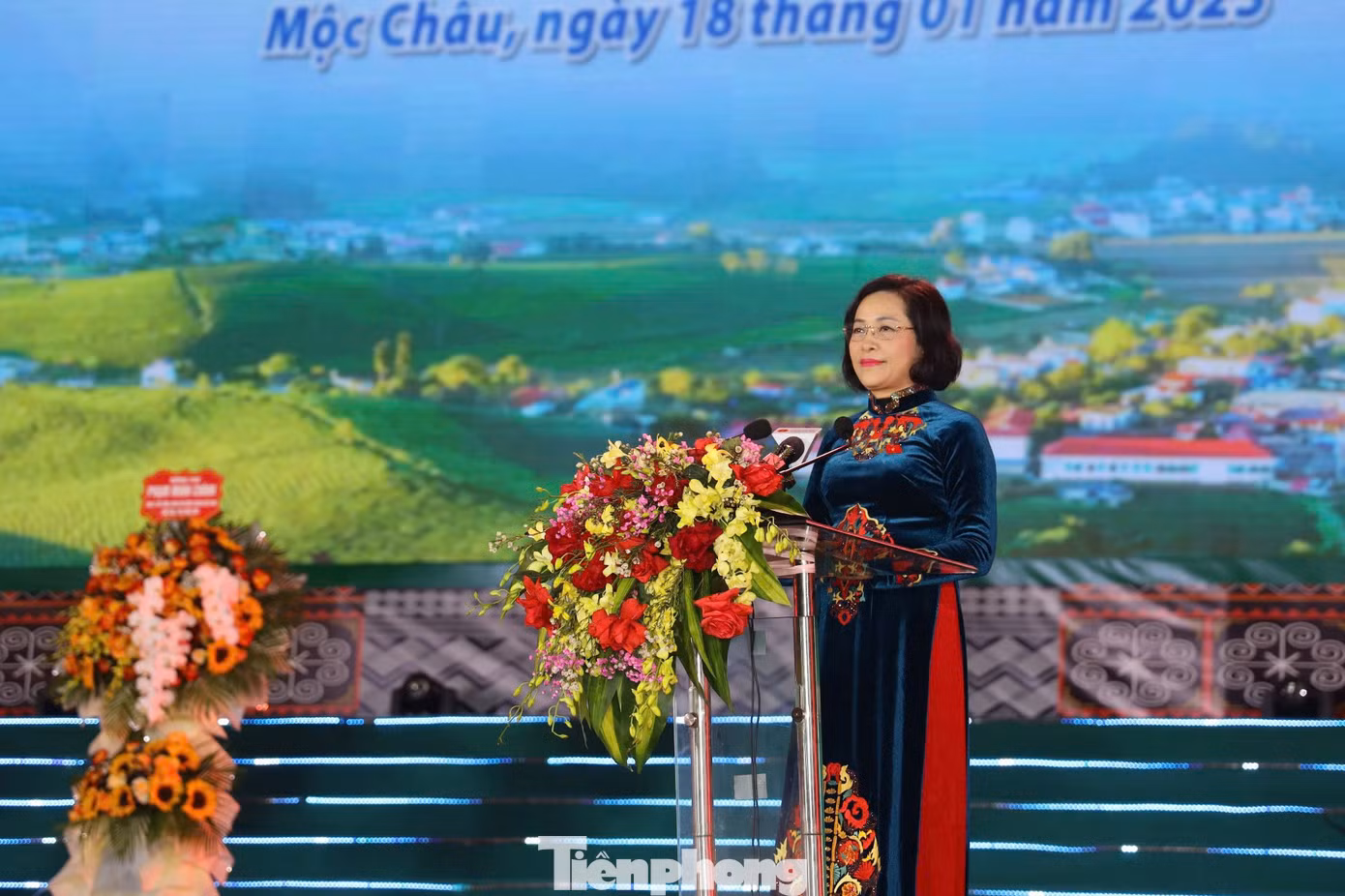 Phó Chủ tịch Quốc hội Nguyễn Thị Thanh phát biểu tại lễ công bố.