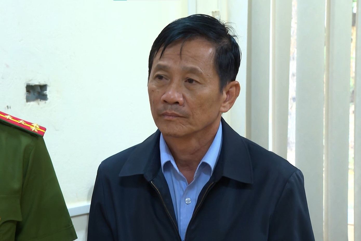 Bị can Trương Minh Tuấn - Tổng Giám đốc Công ty CP Cao su Sơn La. Bị can Trương Minh Tuấn - Tổng Giám đốc Công ty CP Cao su Sơn La.