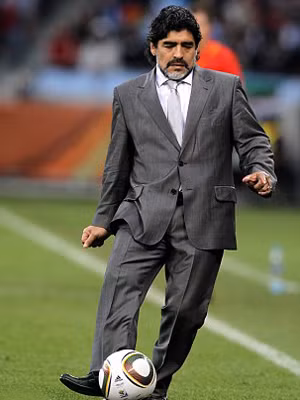 Diego Maradona thời làm HLV