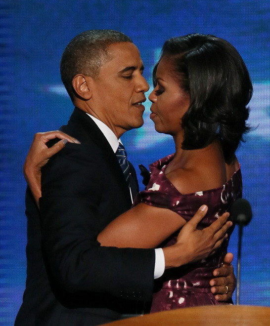 Trang phục của Michelle Obama luôn rất ăn ý với trang phục của Tổng thống Obama