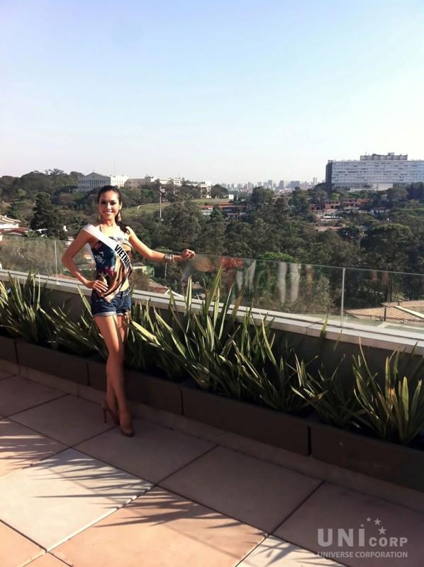 Vẻ đẹp của Hoàng My hoàn toàn khác so với hồi cô đi thi Hoa hậu Việt Nam 2010