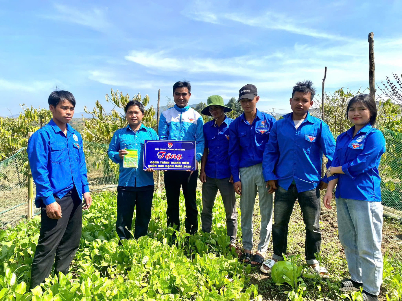 Công trình thanh niên vườn rau sạch 2025 của Huyện Đăk Hà