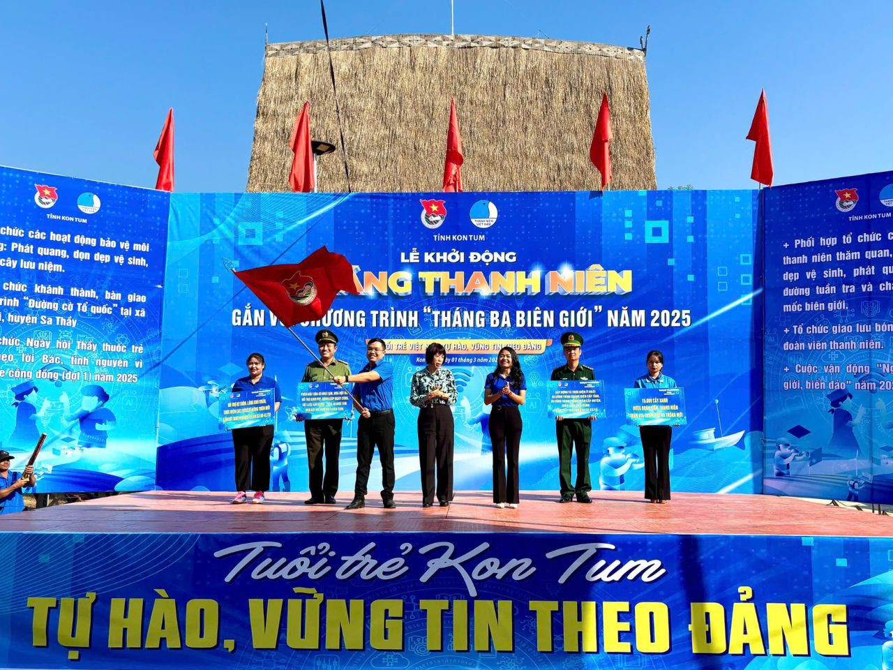 Lễ khởi động Tháng Thanh niên 2025 gắn với chương trình "Tháng Ba biên giới". Lễ khởi động Tháng Thanh niên 2025 gắn với chương trình "Tháng Ba biên giới".