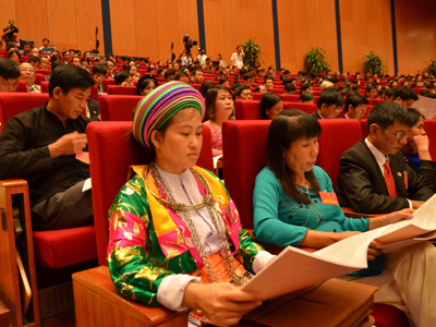 Các đại biểu dự Đại hội VI Hội Nông dân Việt Nam. Các đại biểu dự Đại hội VI Hội Nông dân Việt Nam