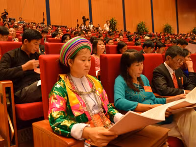 Các đại biểu dự Đại hội VI Hội Nông dân Việt Nam