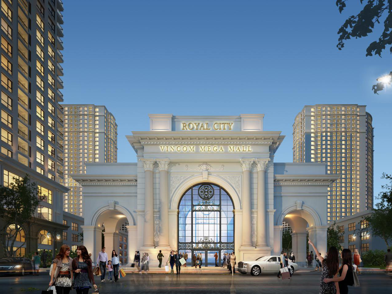 Siêu trung tâm thương mại hàng đầu Thủ đô Vincom Mega Mall Royal City: 72A Nguyễn Trãi là điểm chinh phục khách hàng tiếp theo của Ao Ta