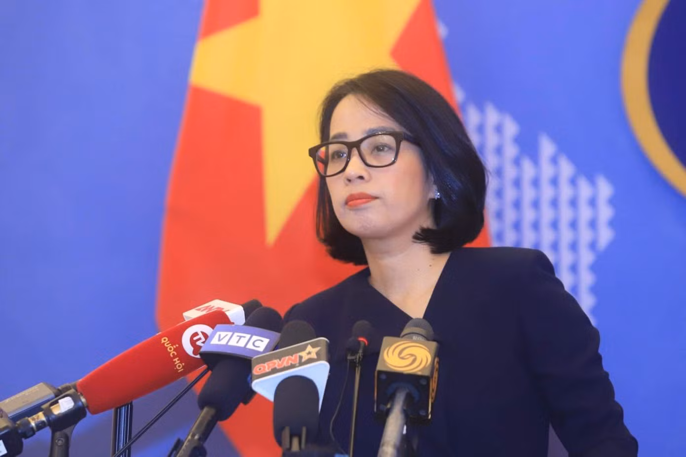 Phó Phát ngôn viên Bộ Ngoại giao Phạm Thu Hằng.