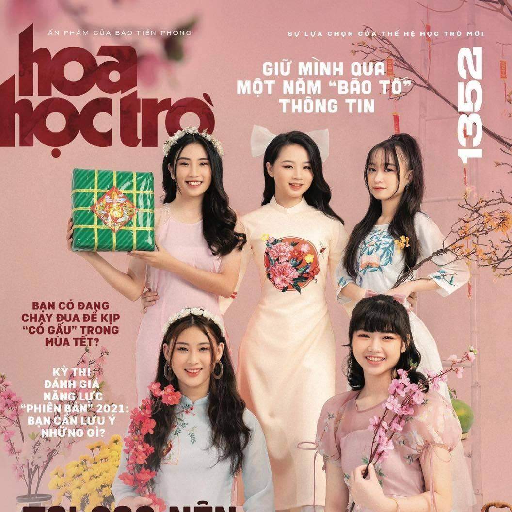 SG048 trên bìa Tết Hoa Học Trò 2021.